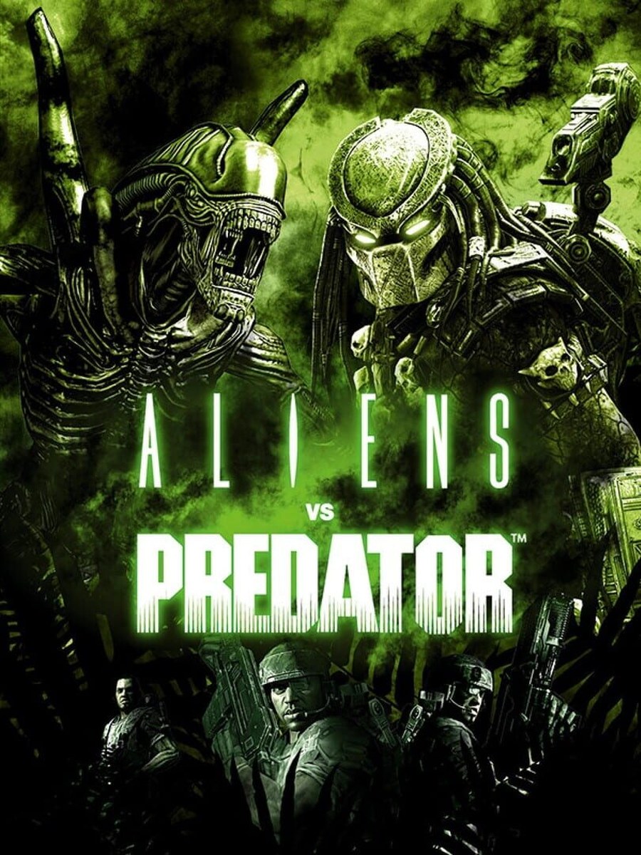 Aliens vs. Predator (2010) cover art.