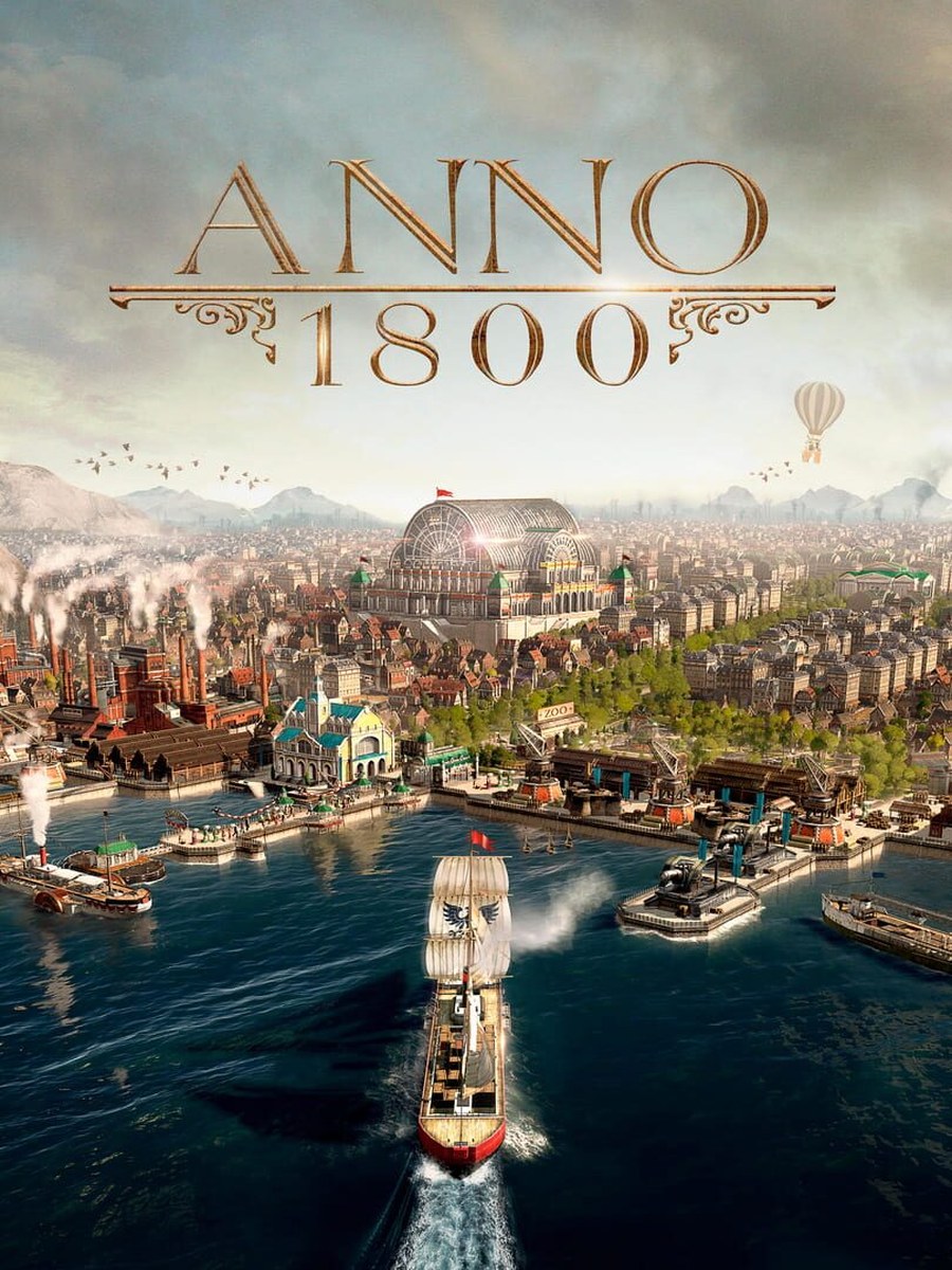 Anno 1800 cover art.