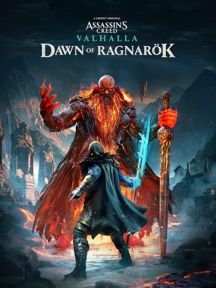 Assassins Creed Valhalla: Dawn of Ragnarok cover art.