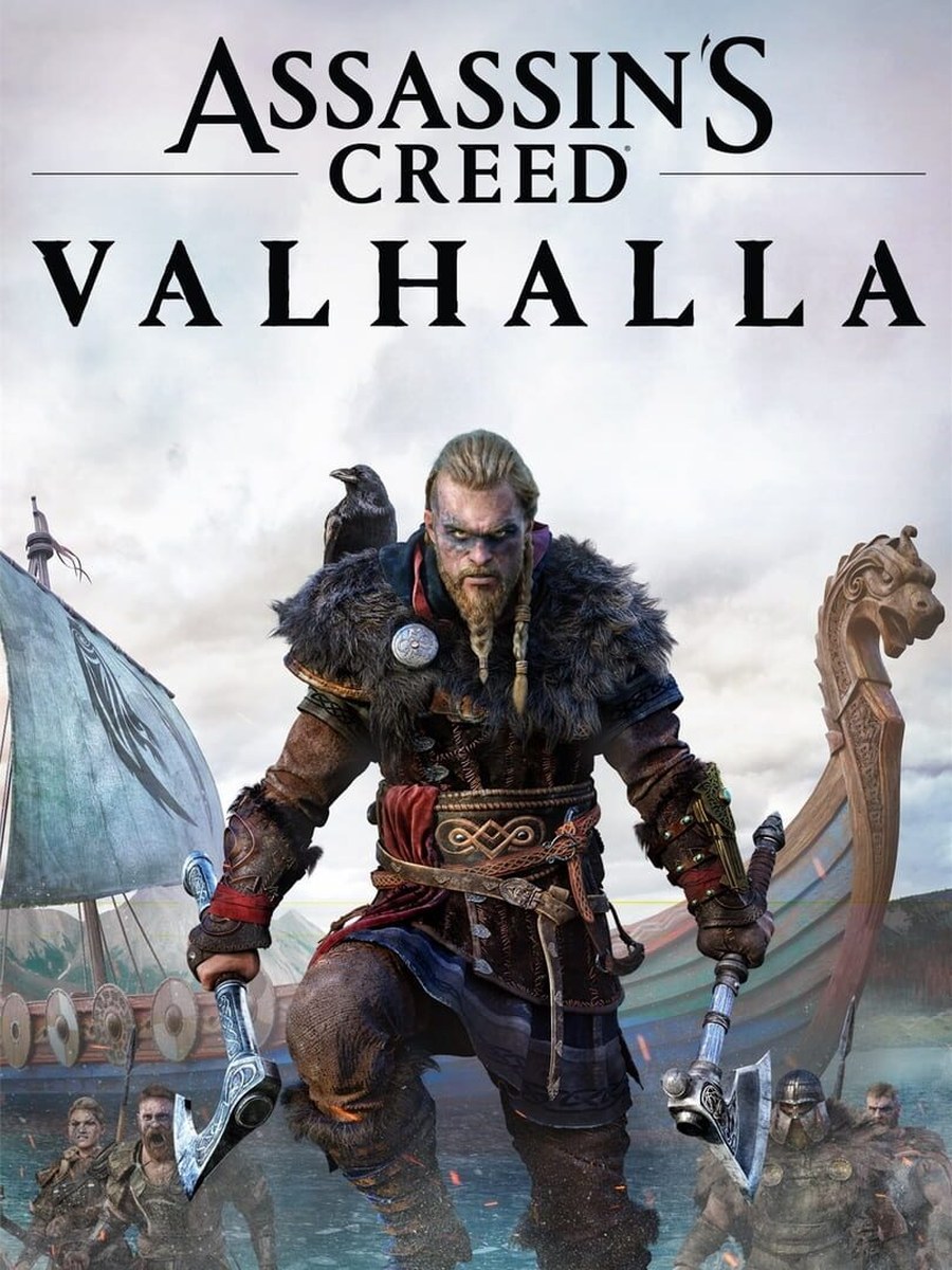 Assassin's Creed Valhalla cover art.