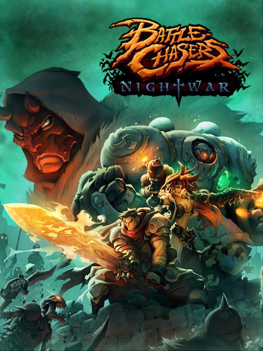 Battle Chasers: Nightwar cover art.
