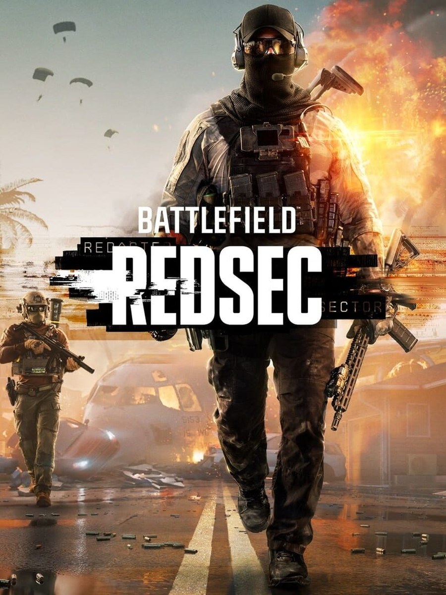 Battlefield 6 - Redsec cover art.