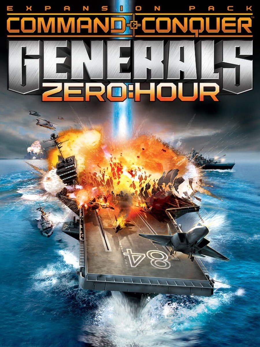 Command & Conquer: Generals - Zero Hour cover art.