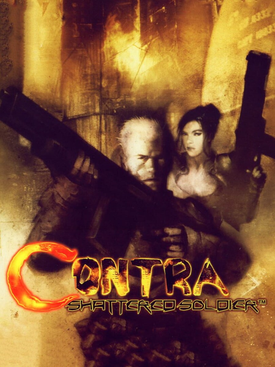 Contra: Shattered Soldier cover art.