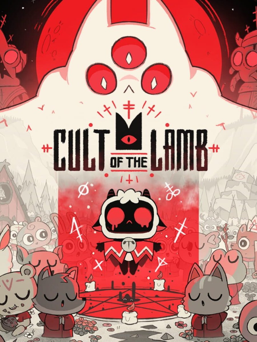 Cult of the Lamb cover art.