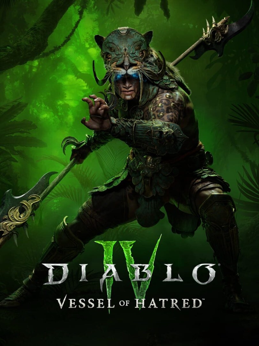 Diablo IV: Vessel of Hatred cover art.