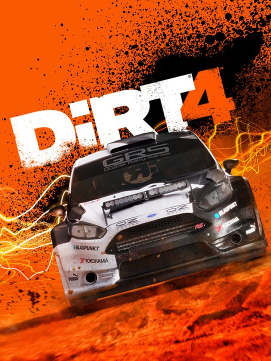 DiRT 4 cover art.