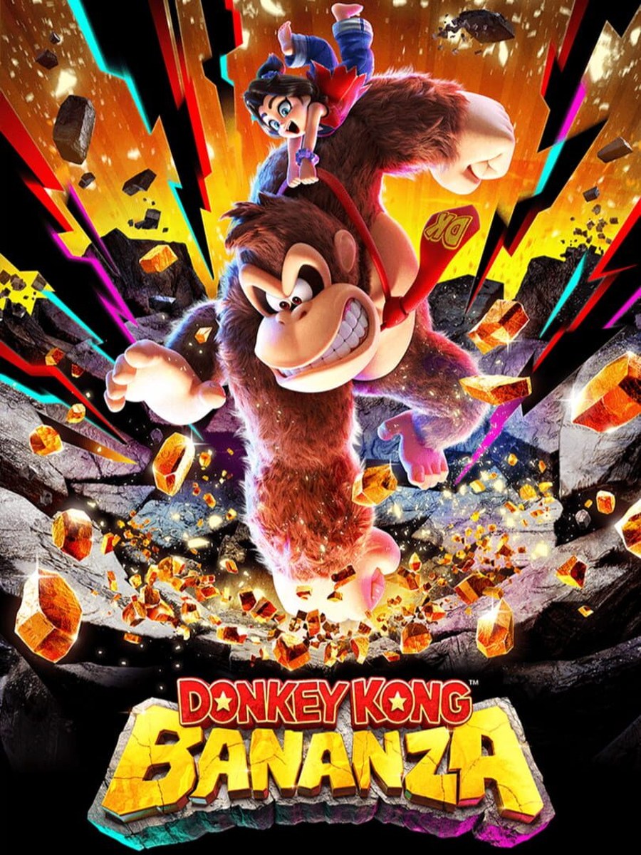 Donkey Kong Bananza cover art.