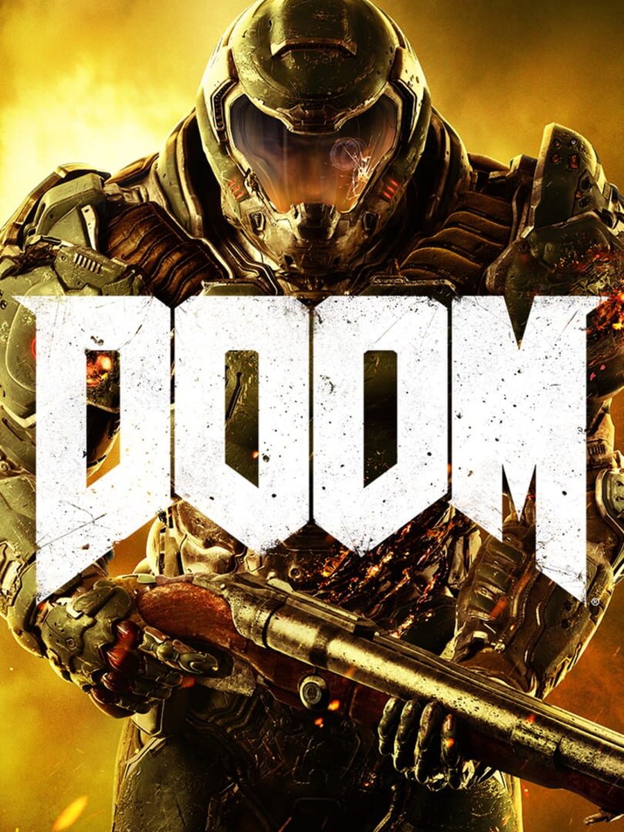 DOOM (2016) cover art.