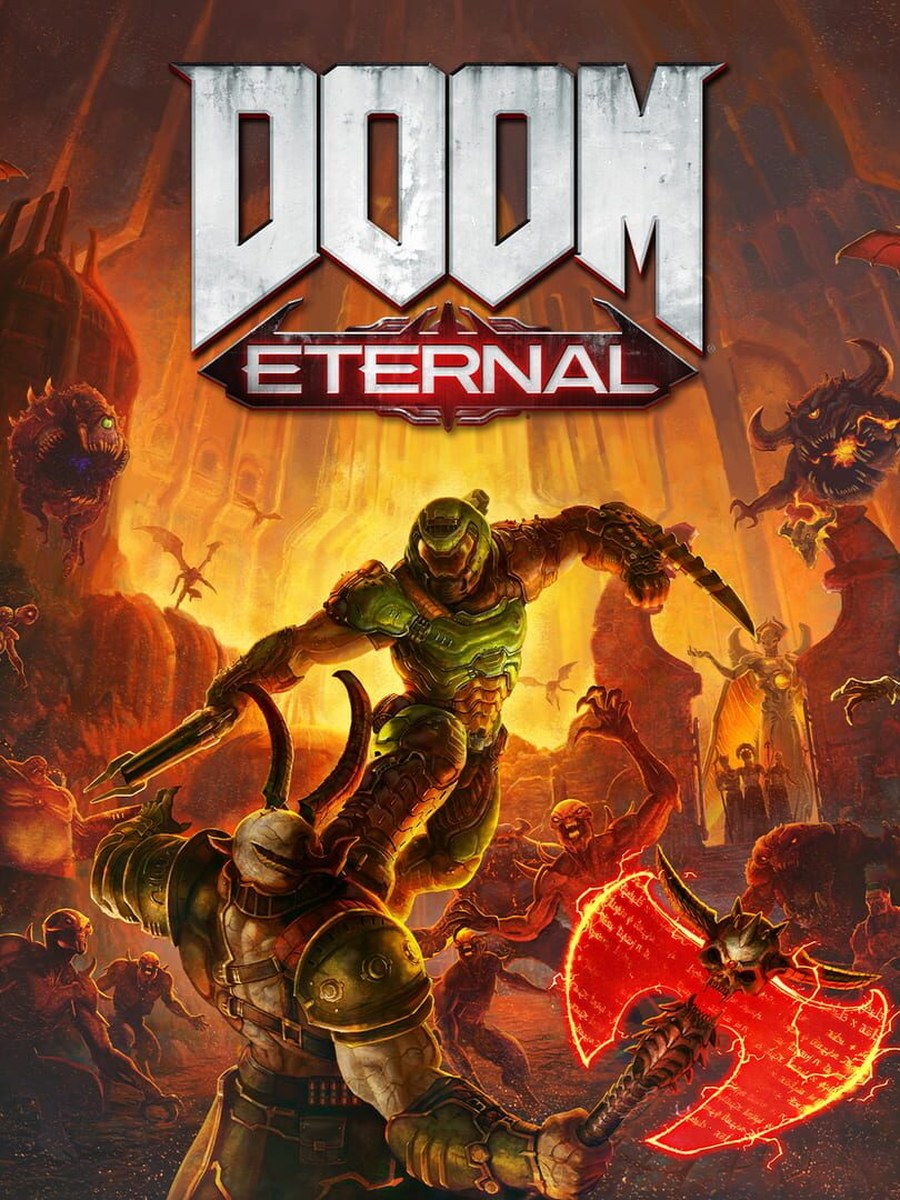 Doom Eternal cover art.
