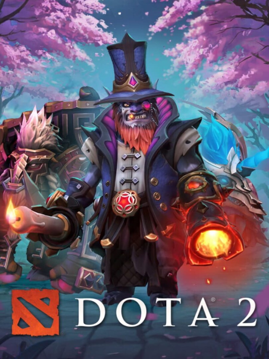Dota 2 cover art.