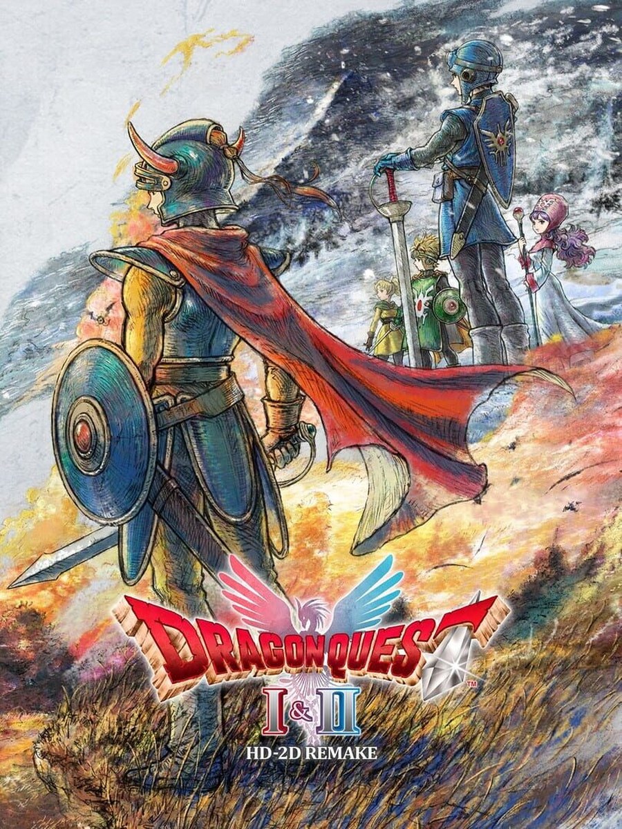 Dragon Quest I & II HD-2D Remake cover art.