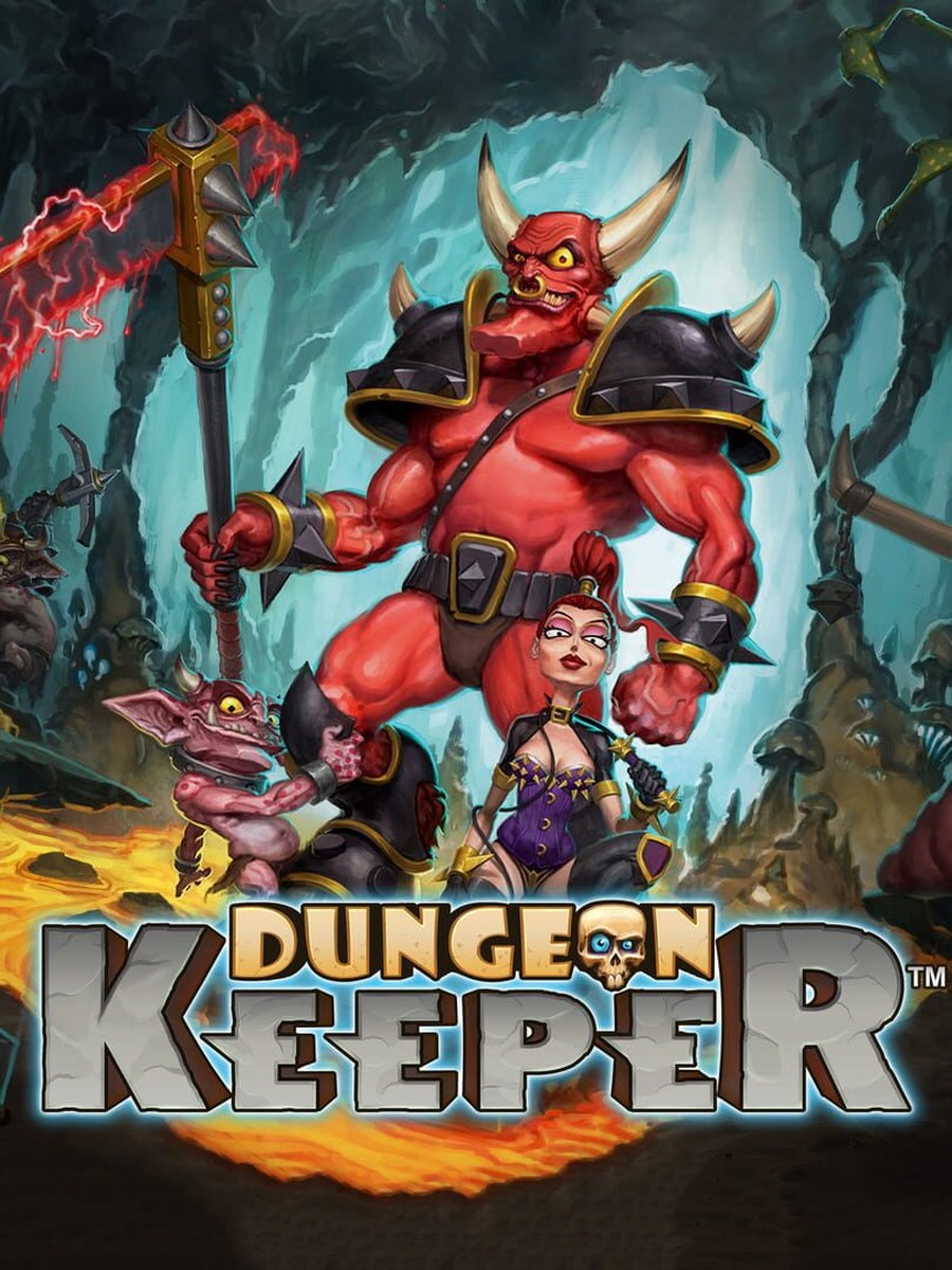 Dungeon Keeper cover art.