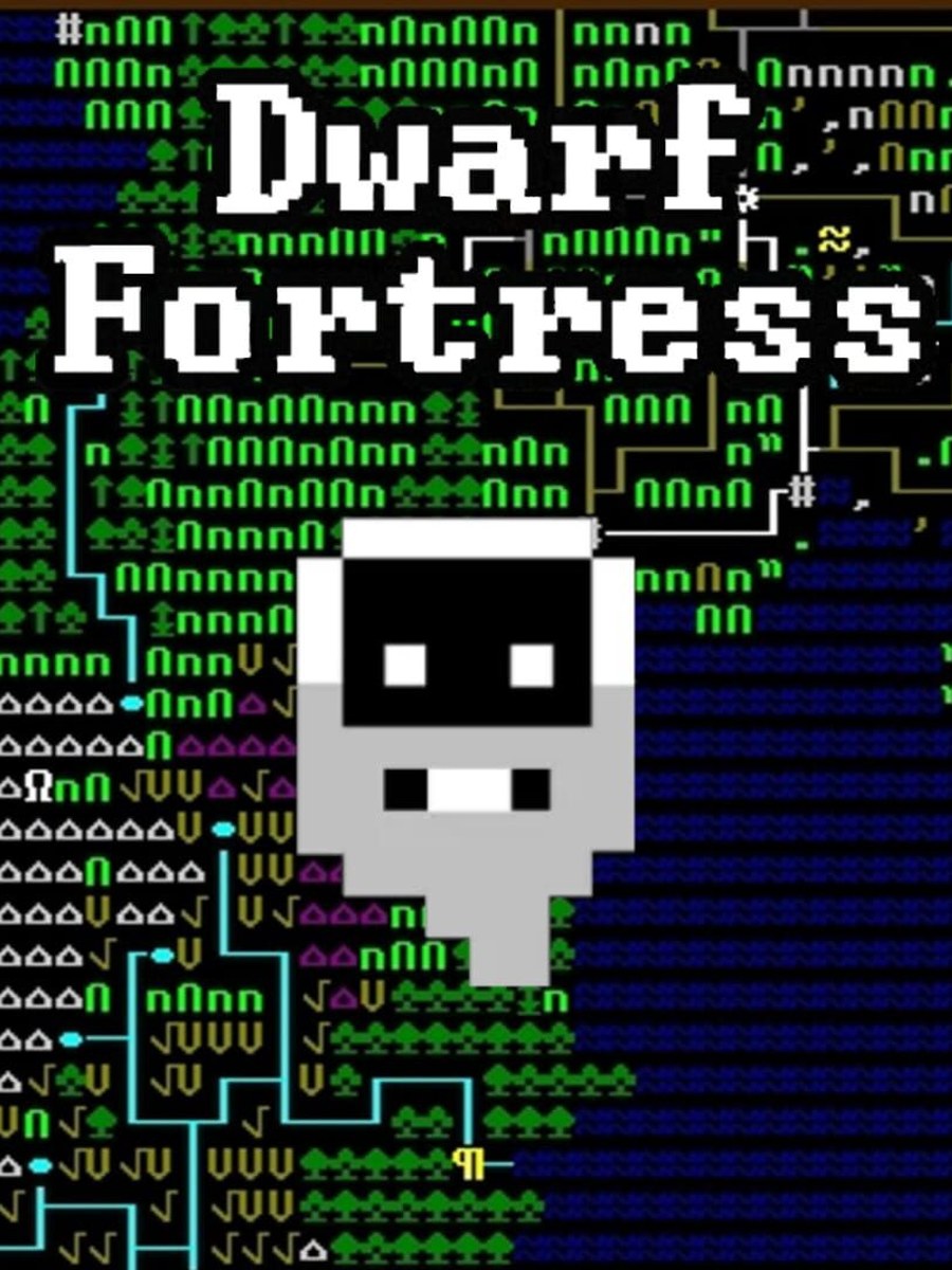 Dwarf Fortress cover art.