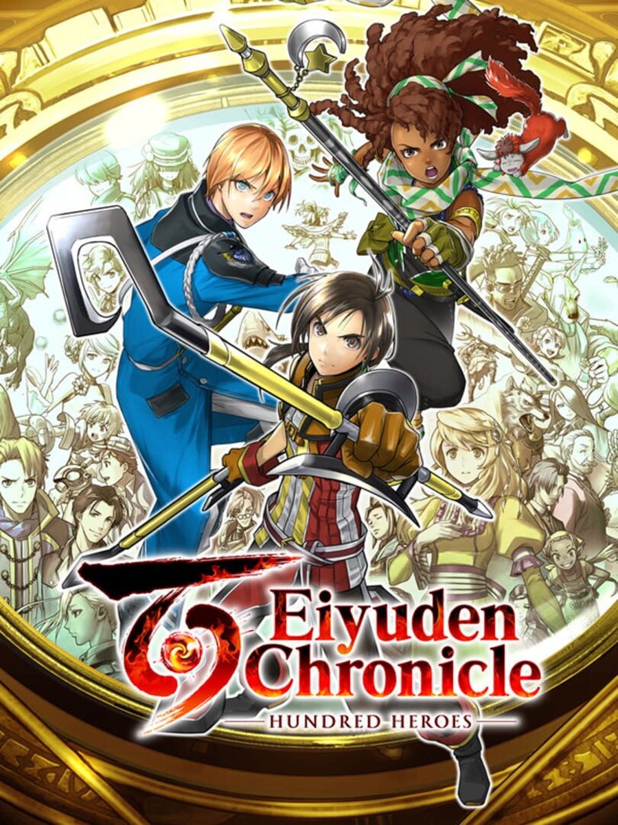 Eiyuden Chronicle: Hundred Heroes cover art.