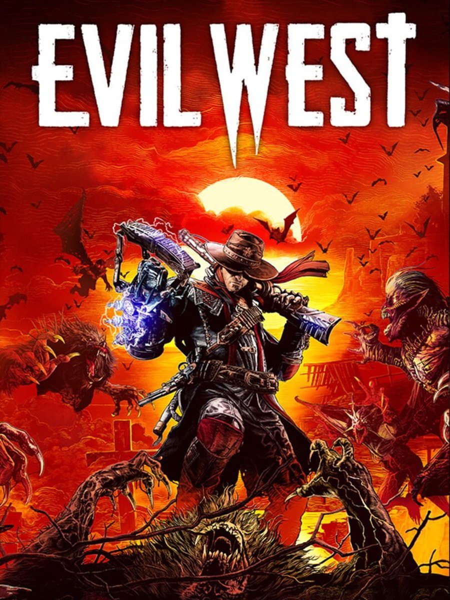 Evil West cover art.