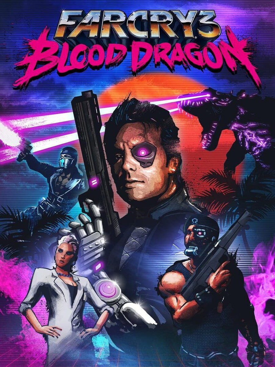 Far Cry 3: Blood Dragon cover art.