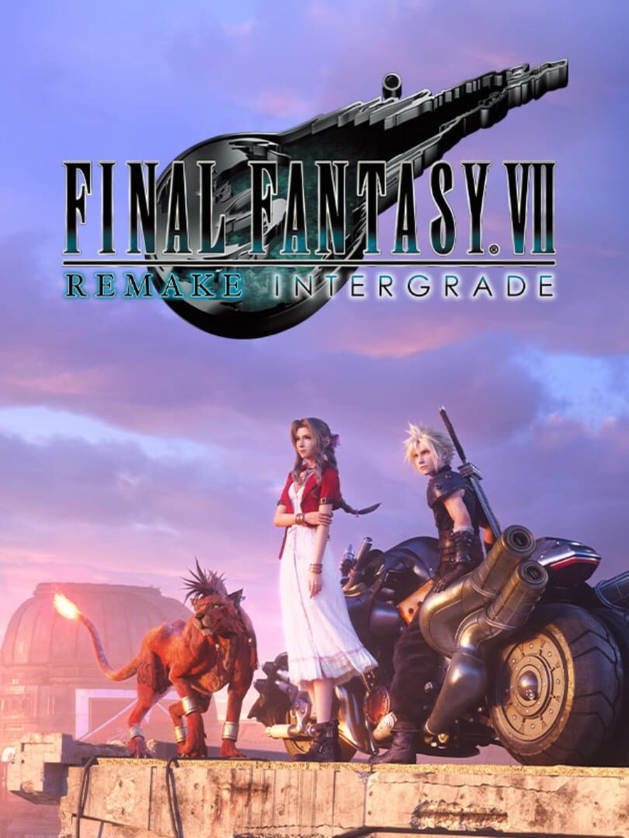 Final Fantasy VII Remake Intergrade cover art.