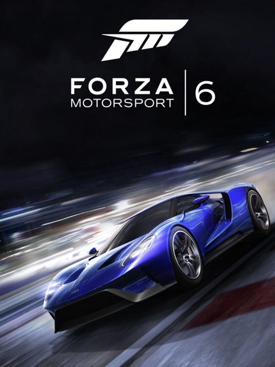 Forza Motorsport 6 cover art.