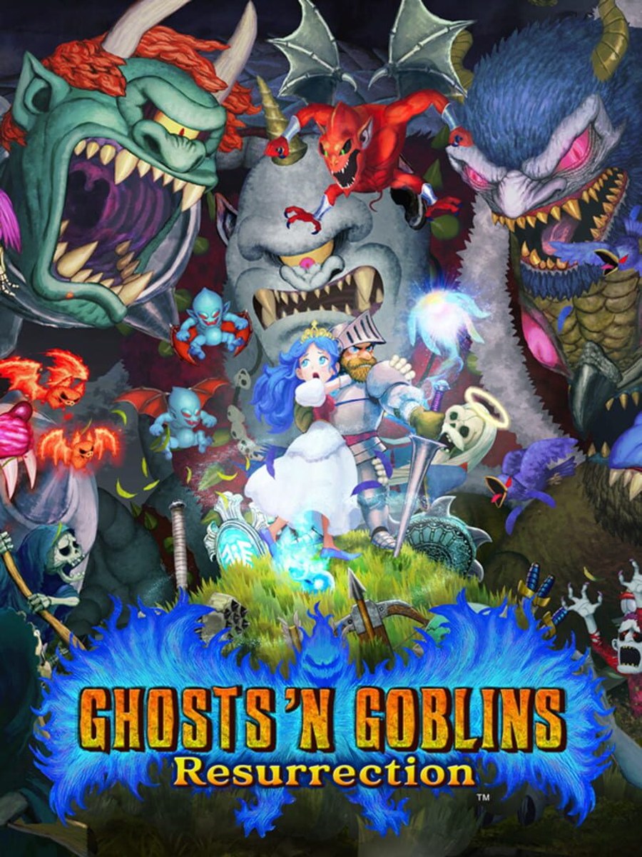 Ghosts N' Goblins Resurrection cover art.