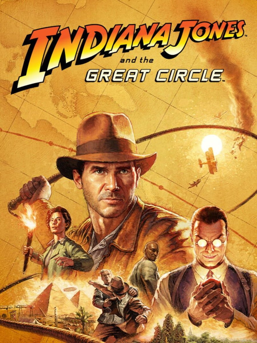 Indiana Jones and the Great Circle cover art.