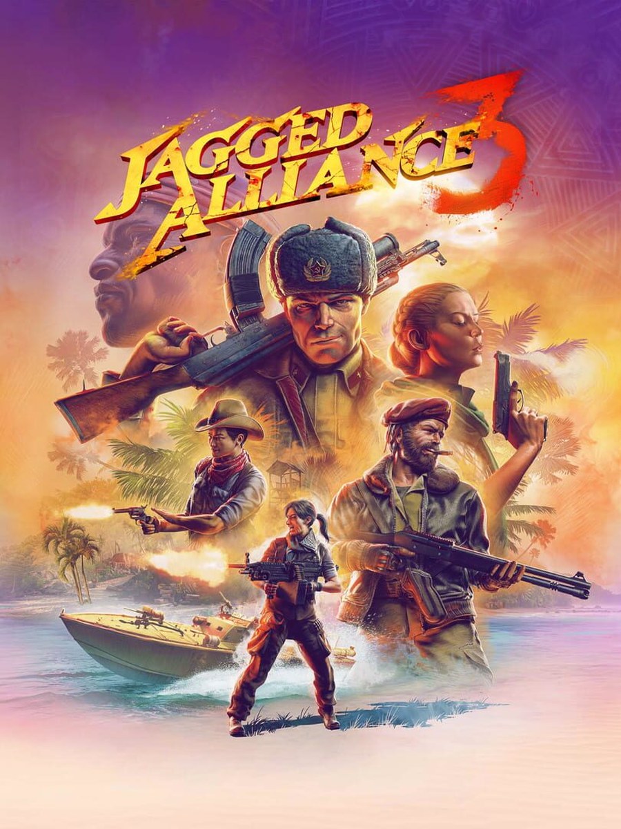 Jagged Alliance 3 cover art.