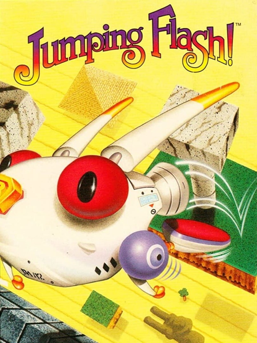 Jumping Flash cover art.