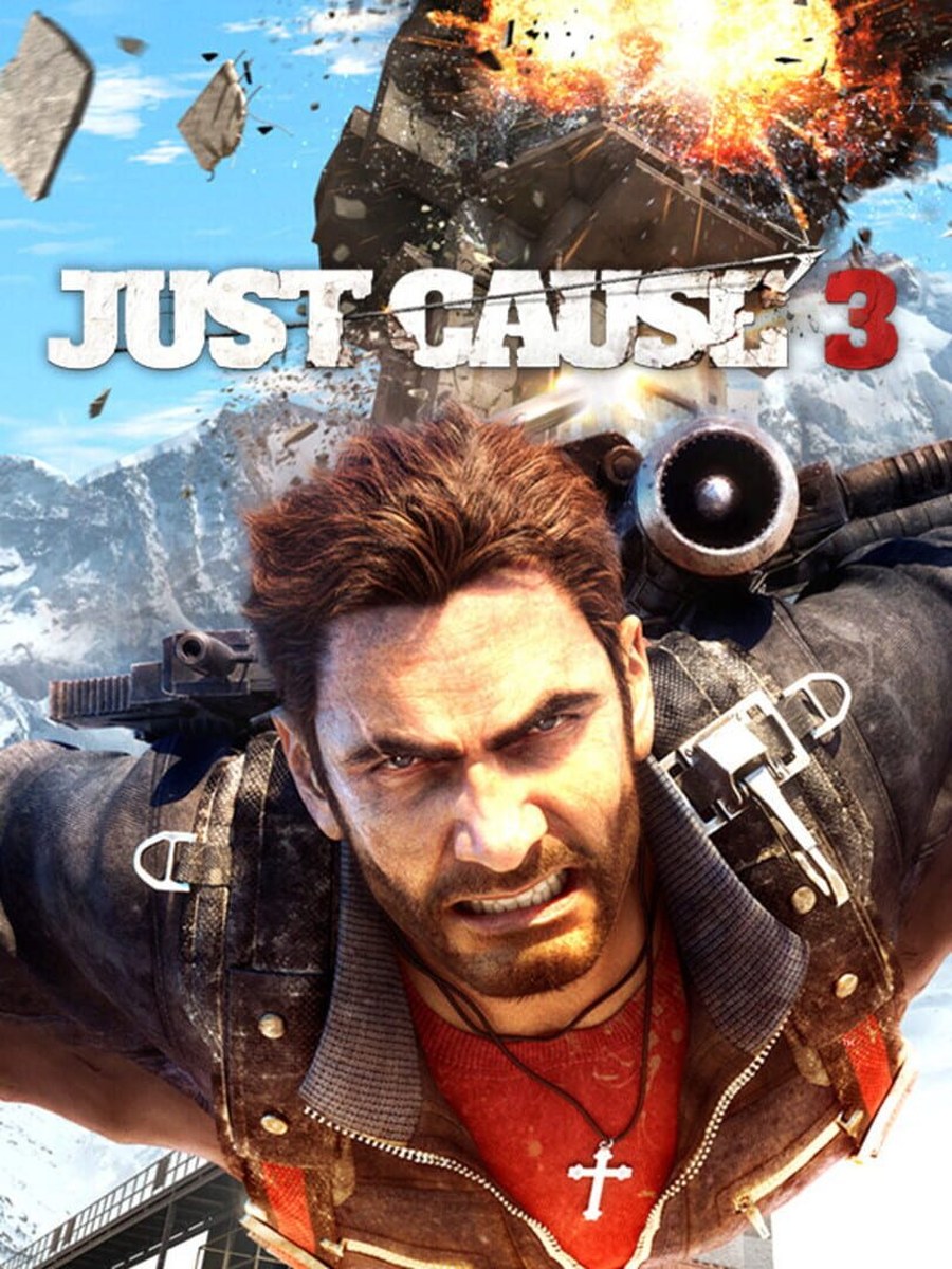 Just Cause 3 cover art.