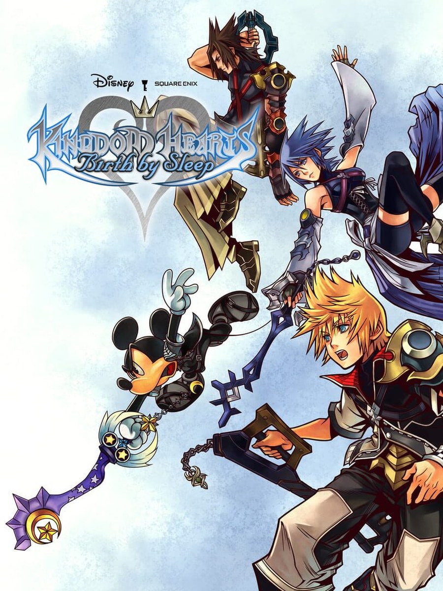 Kingdom Hearts Birth by Sleep cover art.