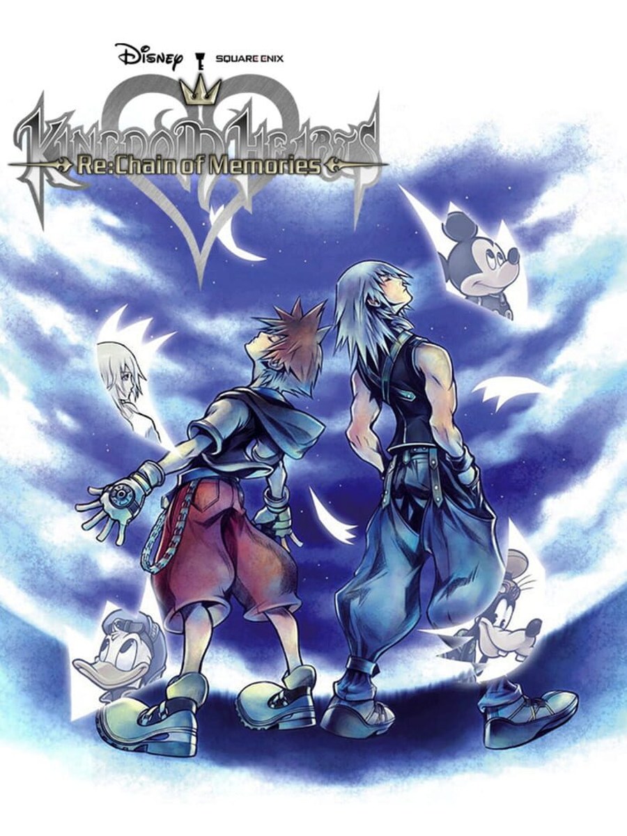 Kingdom Hearts Re: Chain of Memories cover art.