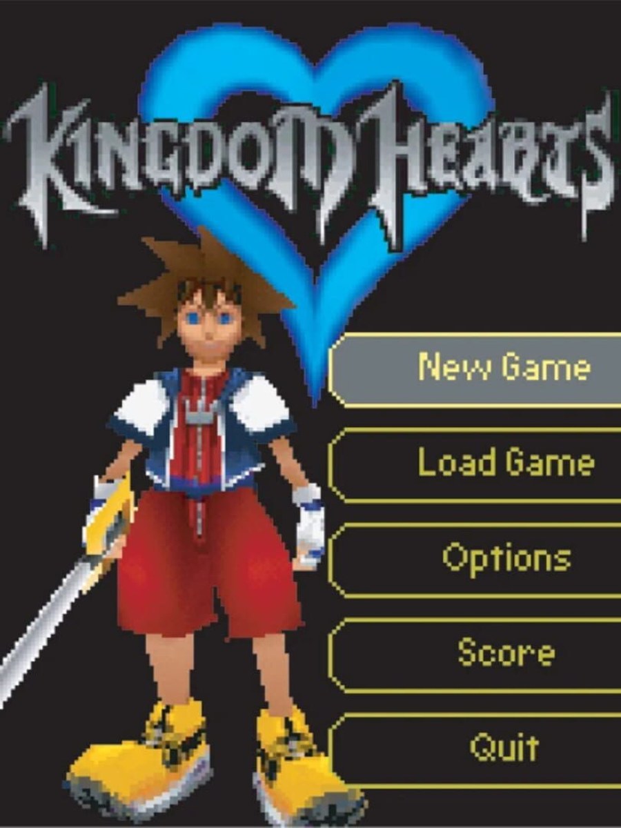 Kingdom Hearts cover art.