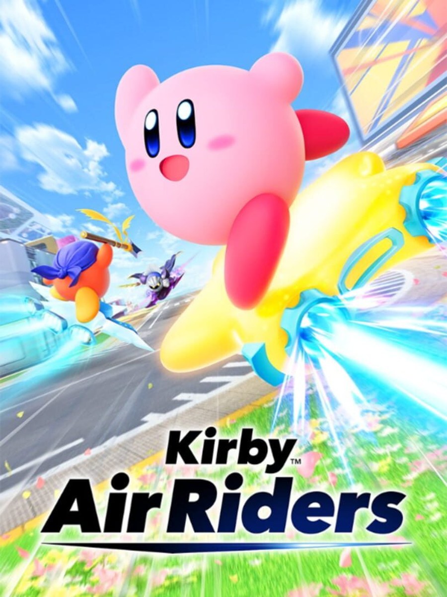 Kirby Air Riders cover art.