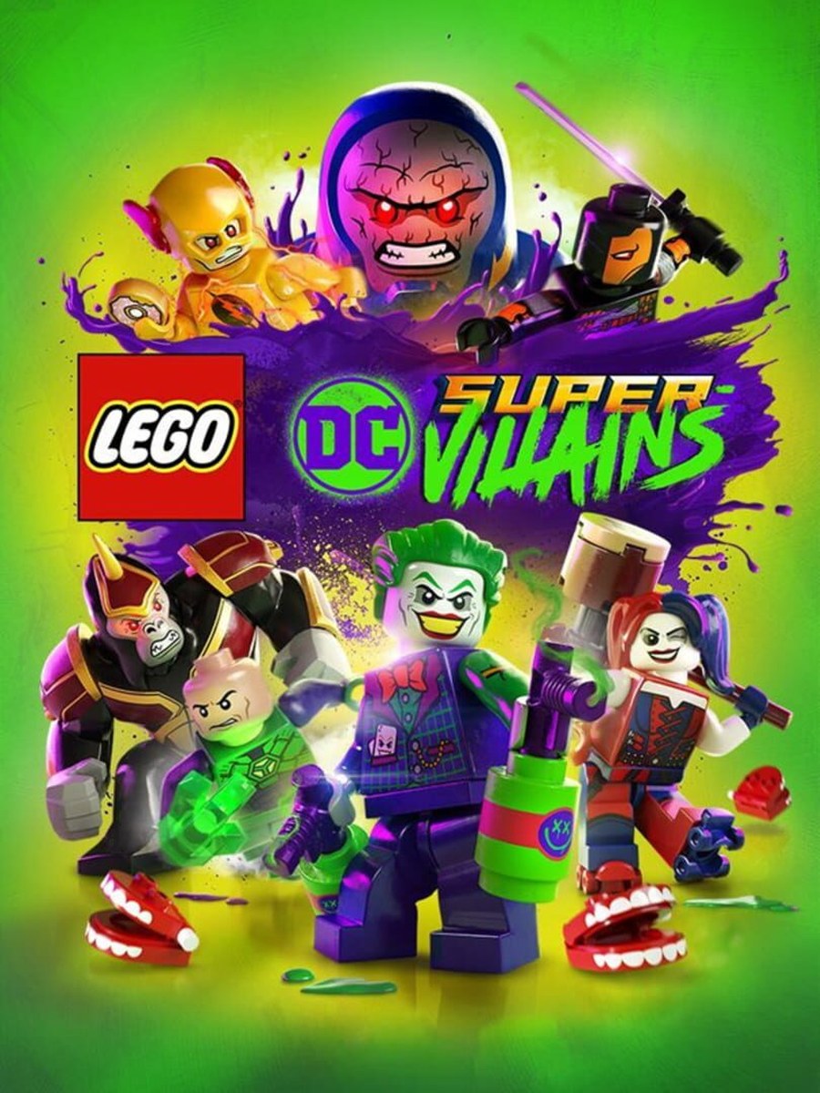 LEGO DC Super-Villains cover art.