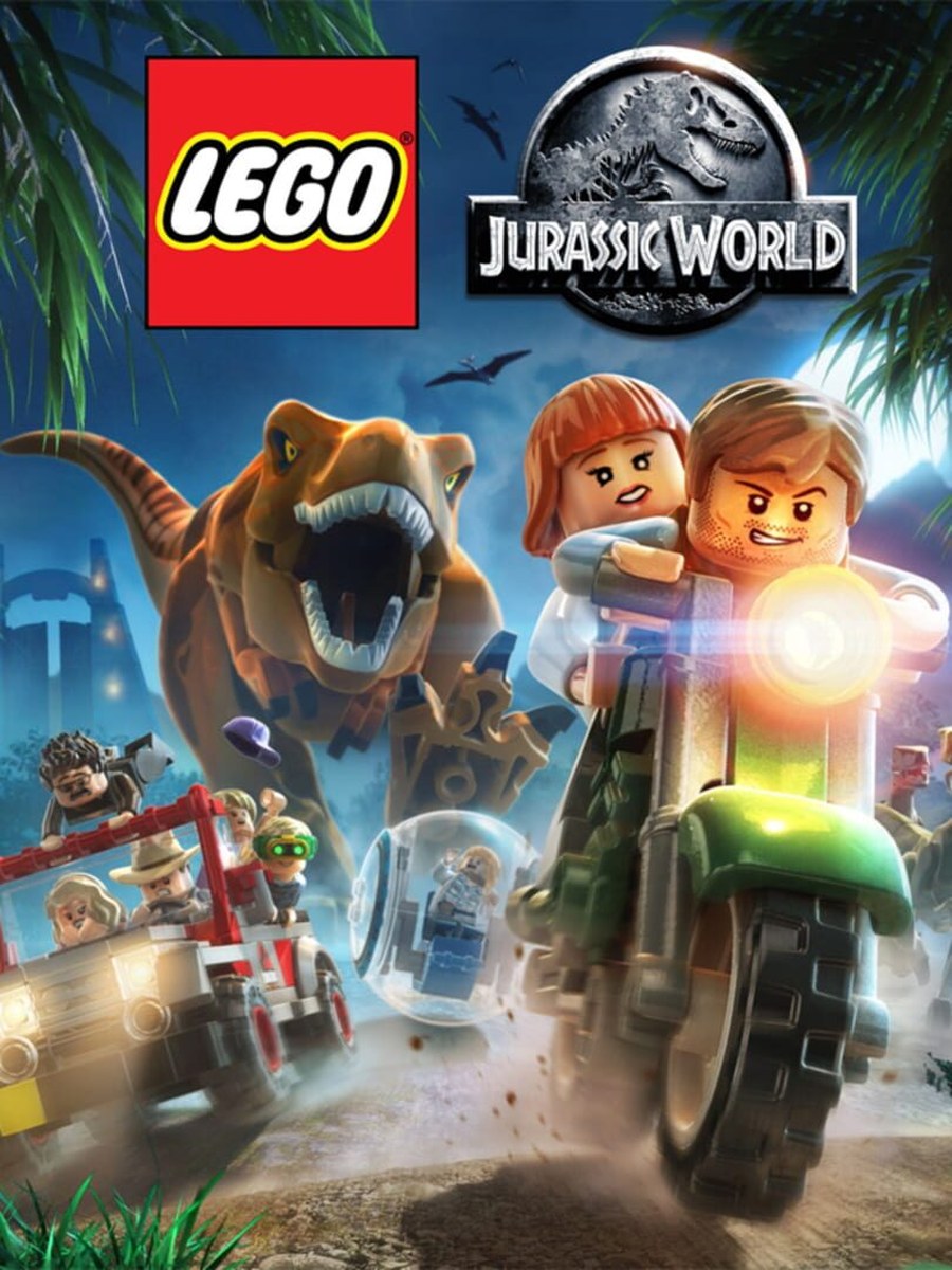 LEGO Jurassic World cover art.