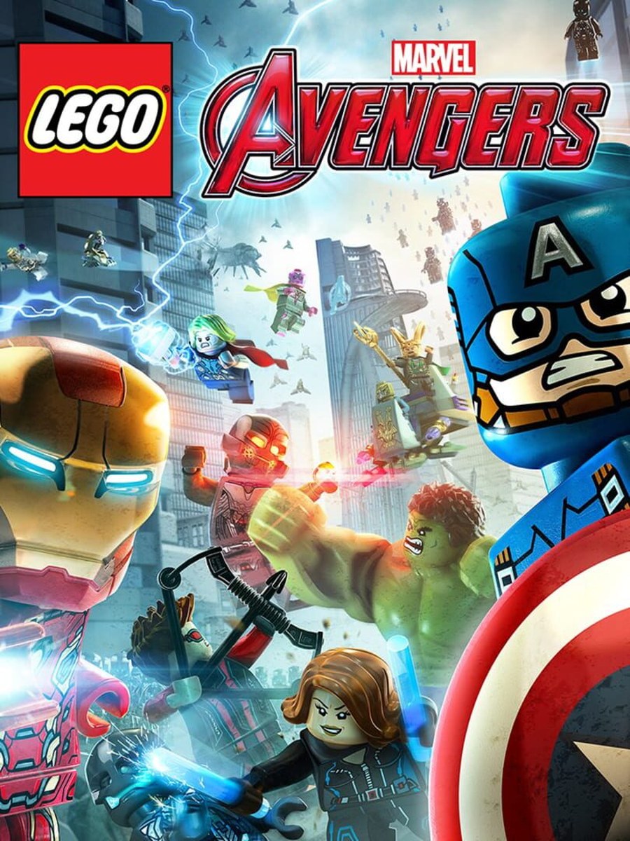 LEGO Marvel Avengers cover art.