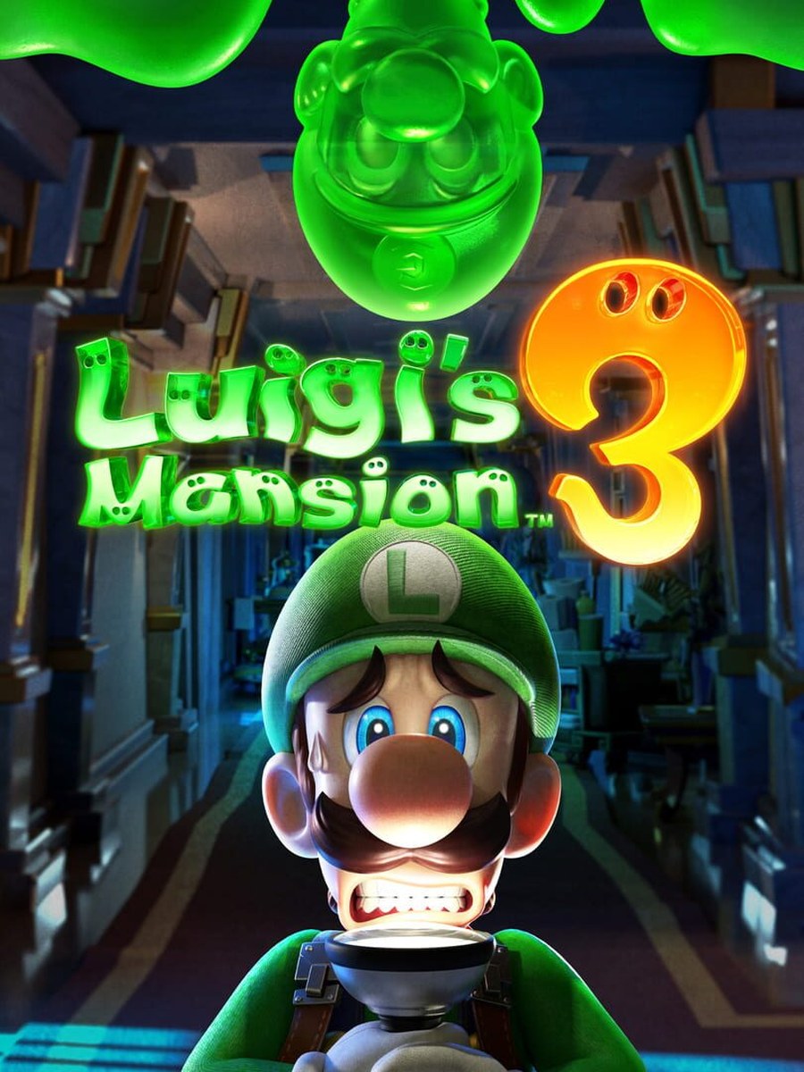Luigi's Mansion 3 cover art.