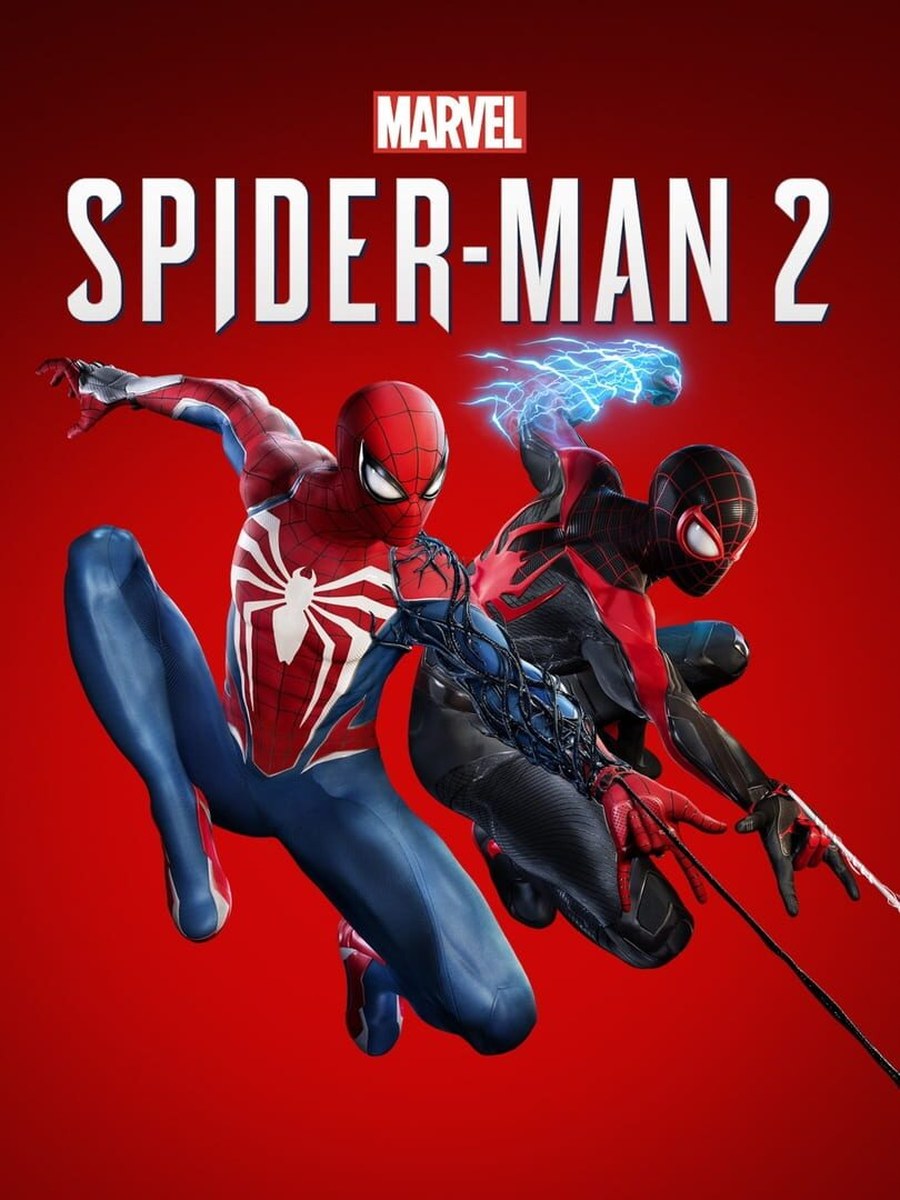 Marvel's Spider-Man 2 cover art.