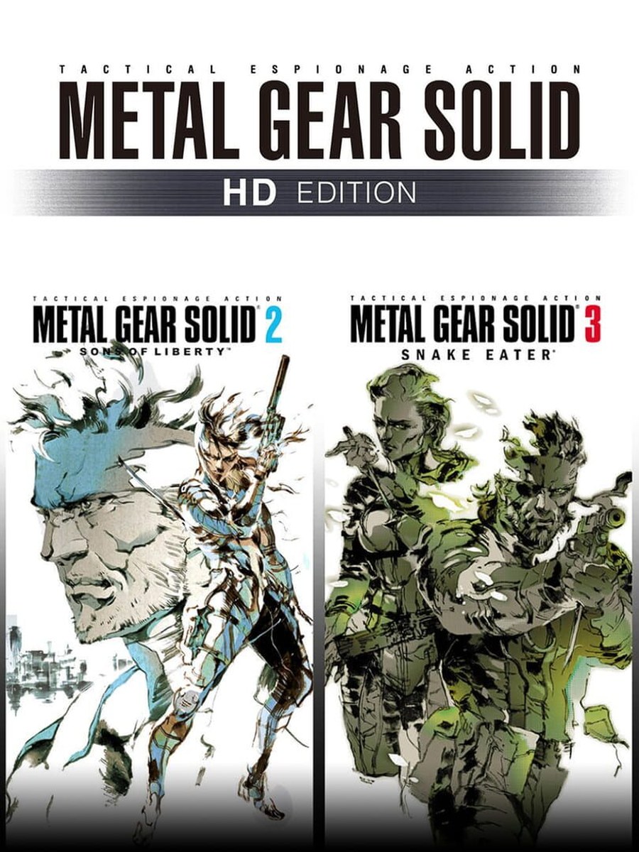 Metal Gear Solid 2 cover art.