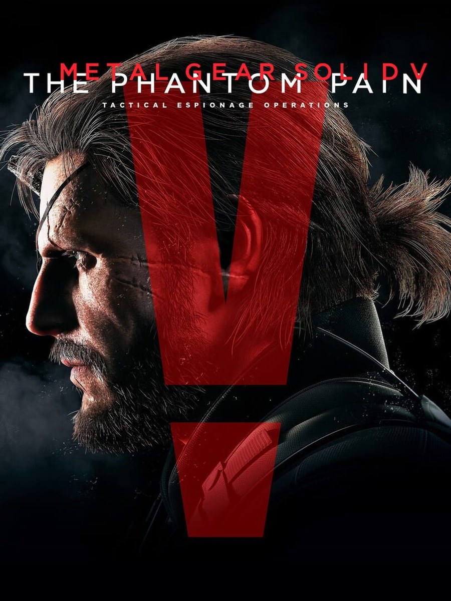 Metal Gear Solid V: The Phantom Pain cover art.