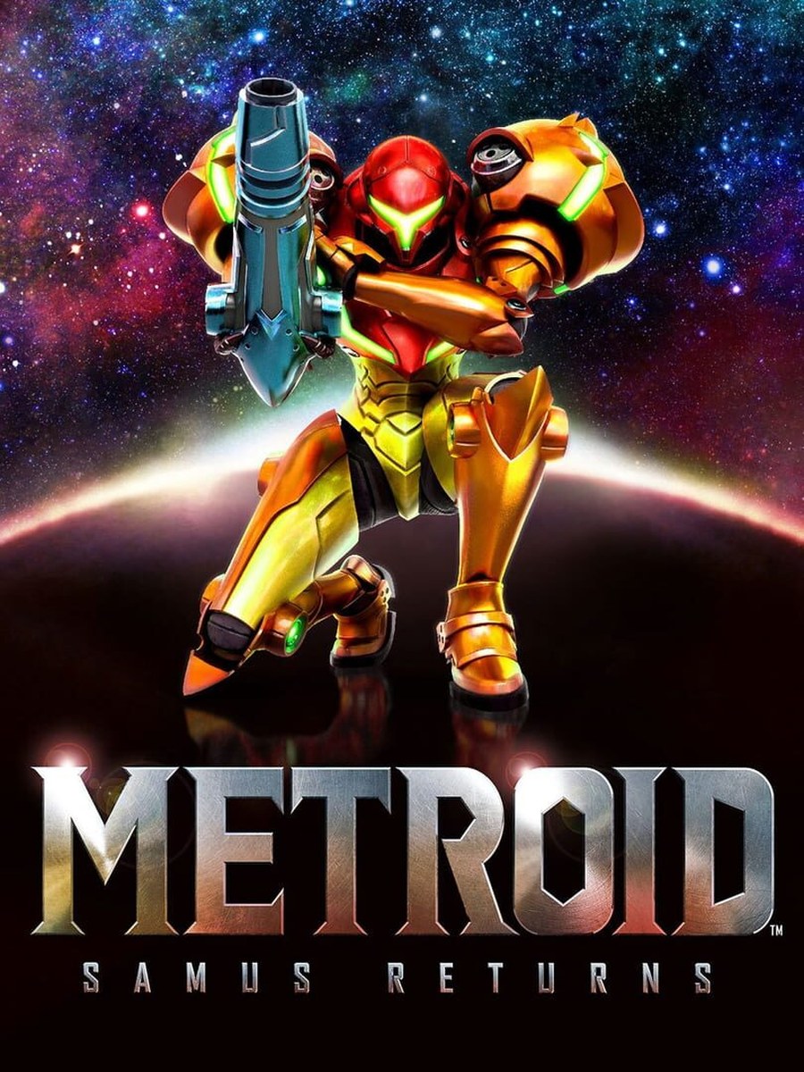 Metroid: Samus Returns cover art.
