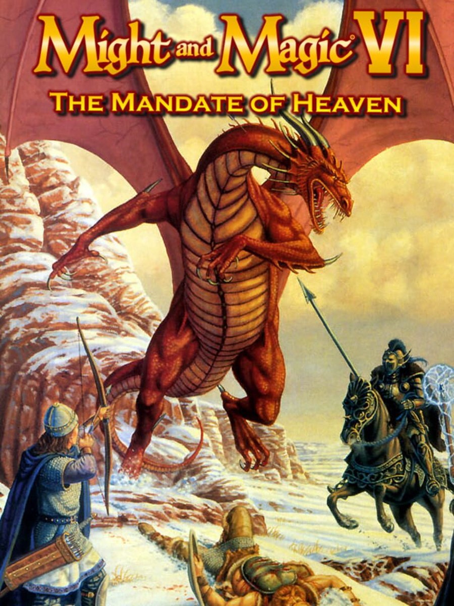Might and Magic VI: The Mandate of Heaven cover art.