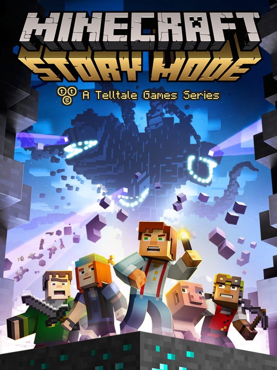 Minecraft: Story Mode cover art.