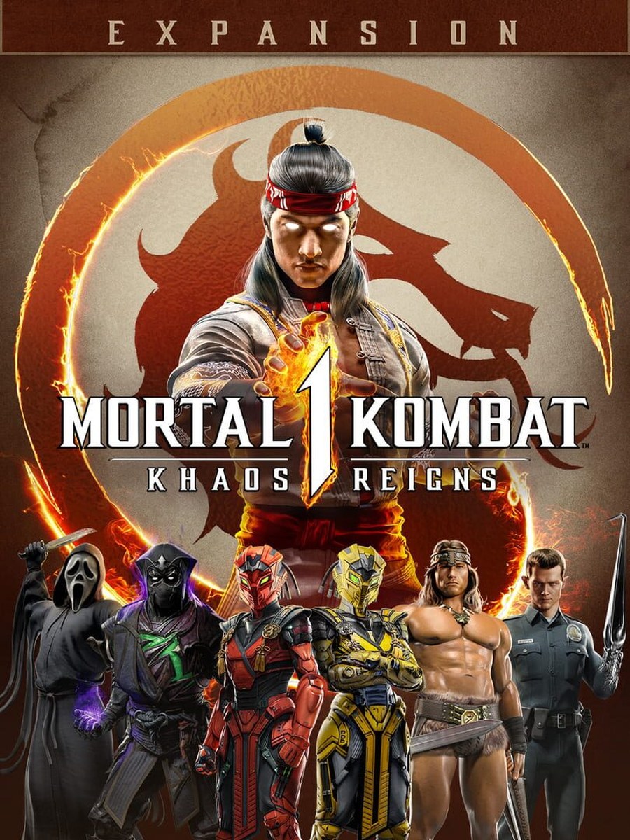 Mortal Kombat 1: Khaos Reigns cover art.