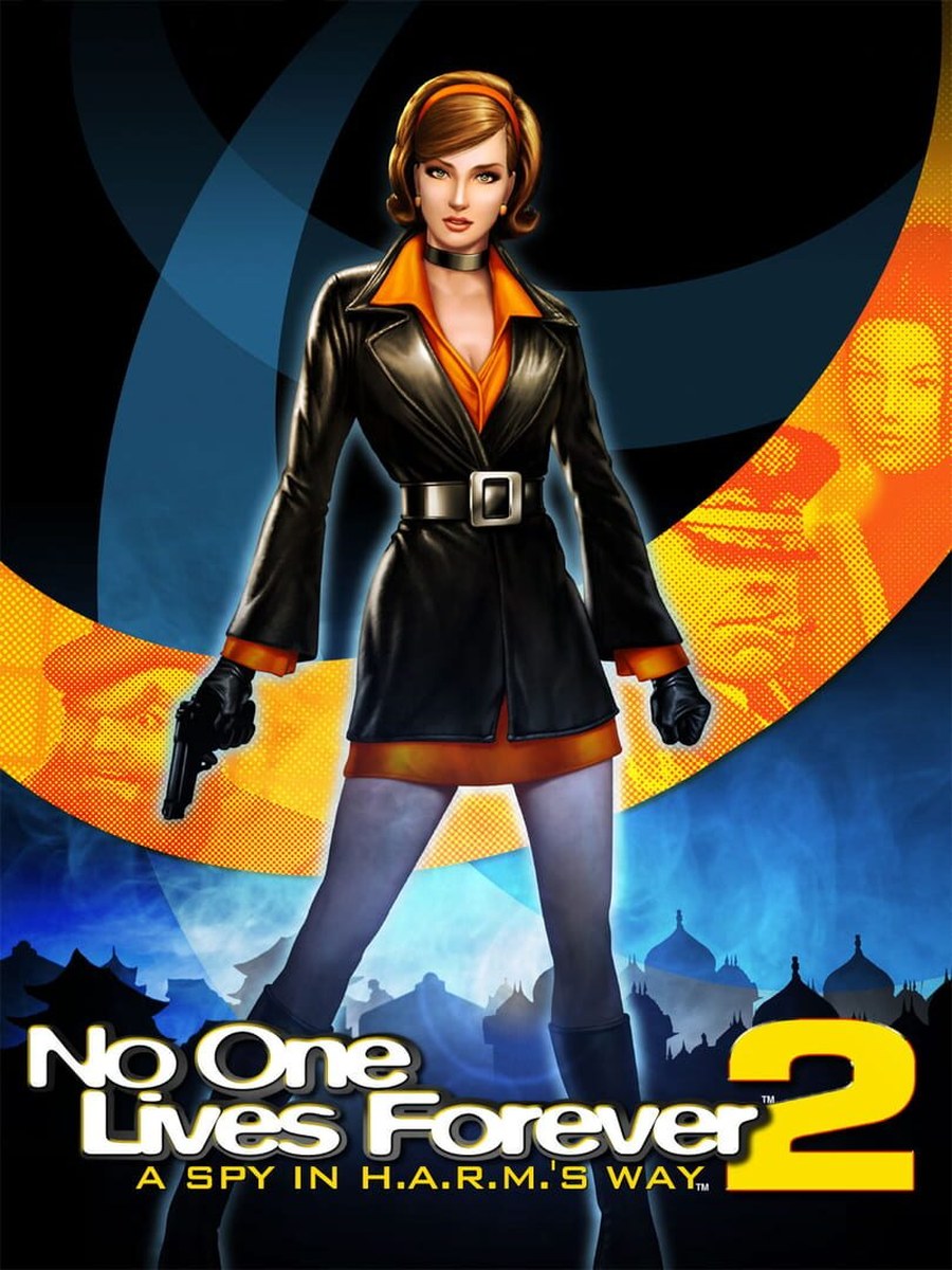 No One Lives Forever 2: A Spy in H.A.R.M.'s Way cover art.