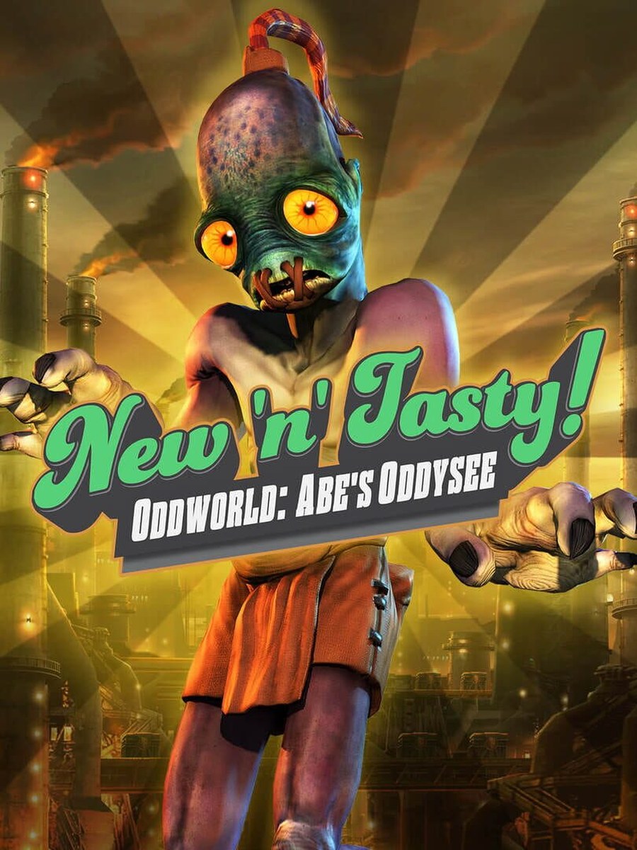 Oddworld: New 'n' Tasty cover art.