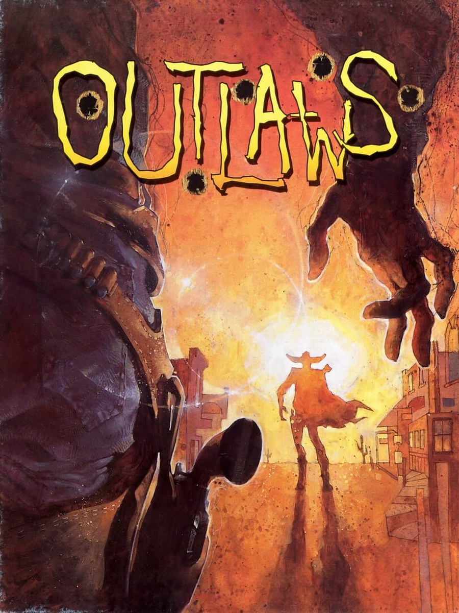 Outlaws + Handful of Missions: Remaster cover art.