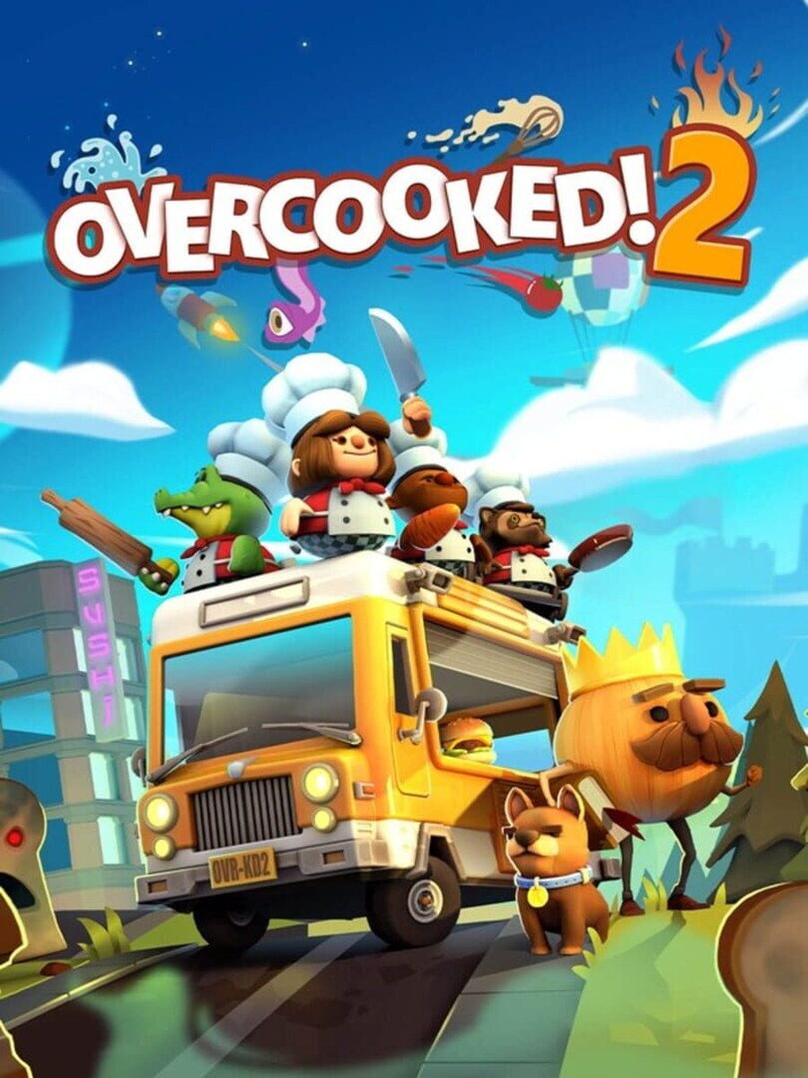 Overcooked! 2 cover art.