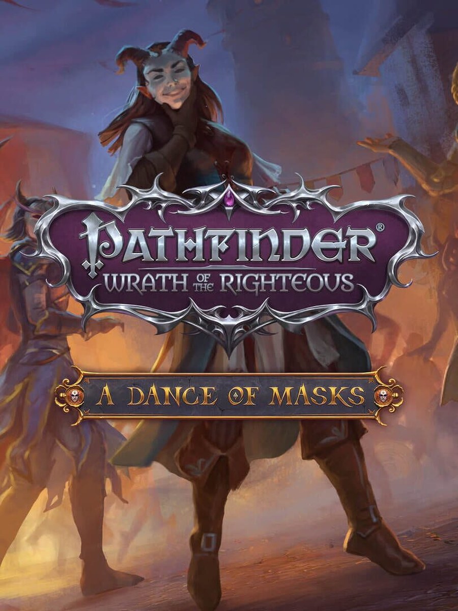 Pathfinder: Wrath of the Righteous - A Dance of Masks cover art.
