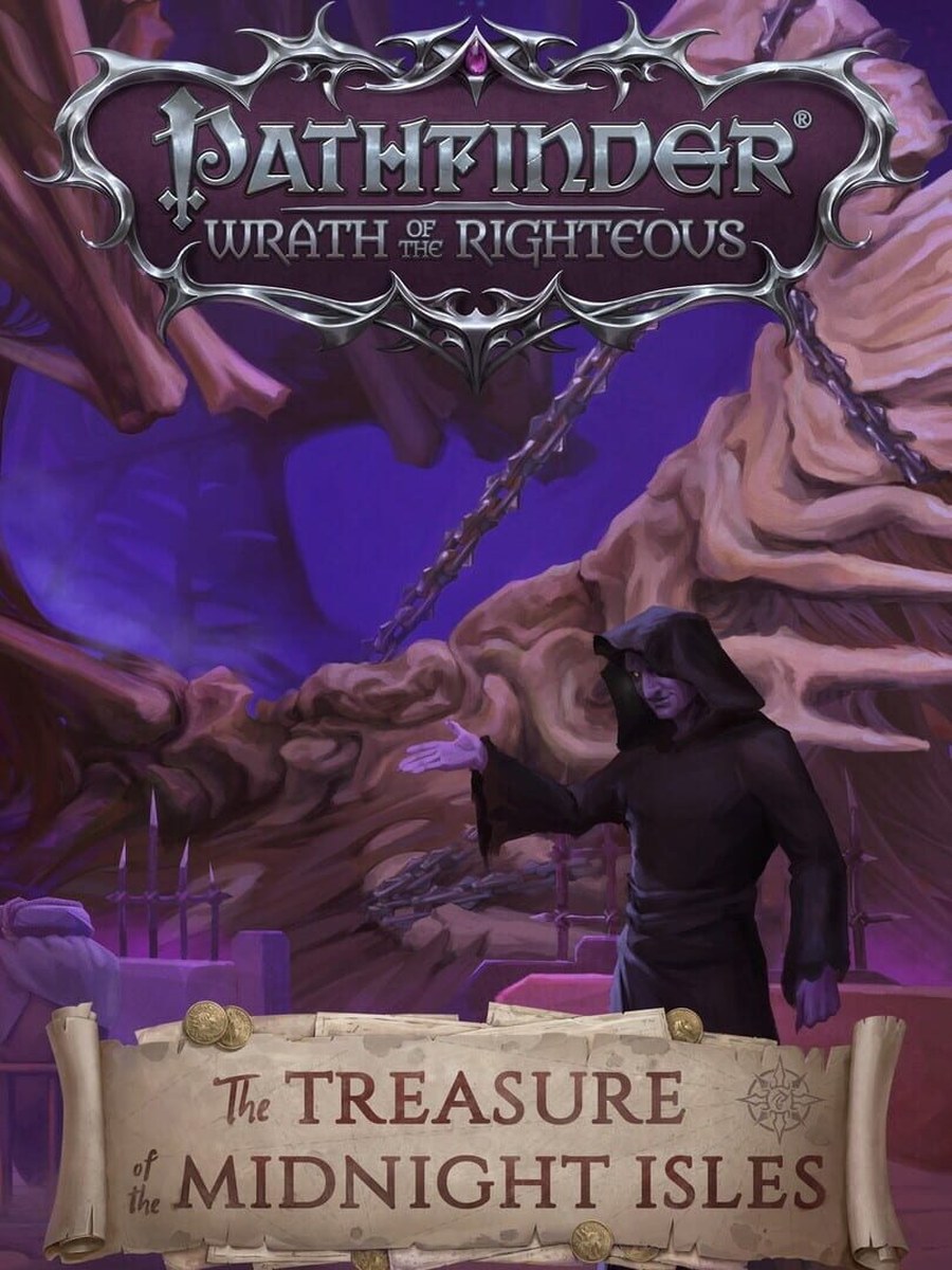 Pathfinder: Wrath of the Righteous - The Treasure of the Midnight Isles cover art.