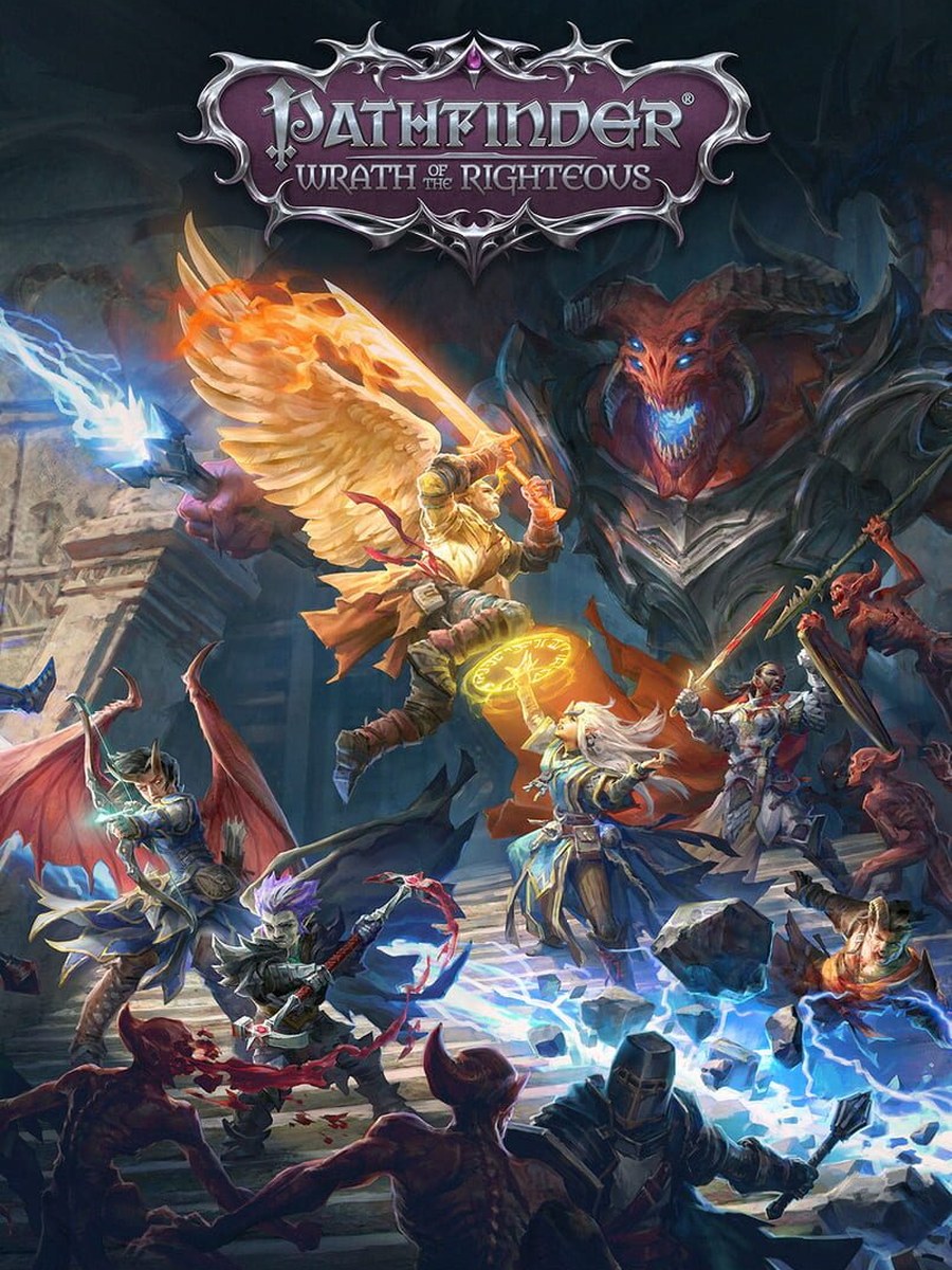 Pathfinder: Wrath of the Righteous cover art.